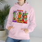 Happy Hallothanksmas Hooded Sweatshirt, Grinch Hoodie, Grinch Day, Merry Grinchmas, Halloween Hoodie, Christmas Hoodie, Thanksgiving Hoodie