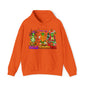 Happy Hallothanksmas Hooded Sweatshirt, Grinch Hoodie, Grinch Day, Merry Grinchmas, Halloween Hoodie, Christmas Hoodie, Thanksgiving Hoodie
