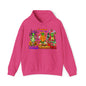 Happy Hallothanksmas Hooded Sweatshirt, Grinch Hoodie, Grinch Day, Merry Grinchmas, Halloween Hoodie, Christmas Hoodie, Thanksgiving Hoodie