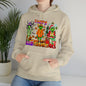 Happy Hallothanksmas Hooded Sweatshirt, Grinch Hoodie, Grinch Day, Merry Grinchmas, Halloween Hoodie, Christmas Hoodie, Thanksgiving Hoodie