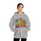 Happy Hallothanksmas Hooded Sweatshirt, Grinch Hoodie, Grinch Day, Merry Grinchmas, Halloween Hoodie, Christmas Hoodie, Thanksgiving Hoodie