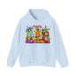 Happy Hallothanksmas Hooded Sweatshirt, Grinch Hoodie, Grinch Day, Merry Grinchmas, Halloween Hoodie, Christmas Hoodie, Thanksgiving Hoodie