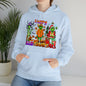 Happy Hallothanksmas Hooded Sweatshirt, Grinch Hoodie, Grinch Day, Merry Grinchmas, Halloween Hoodie, Christmas Hoodie, Thanksgiving Hoodie