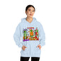 Happy Hallothanksmas Hooded Sweatshirt, Grinch Hoodie, Grinch Day, Merry Grinchmas, Halloween Hoodie, Christmas Hoodie, Thanksgiving Hoodie