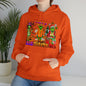 Happy Hallothanksmas Hooded Sweatshirt, Grinch Hoodie, Grinch Day, Merry Grinchmas, Halloween Hoodie, Christmas Hoodie, Thanksgiving Hoodie