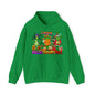 Happy Hallothanksmas Hooded Sweatshirt, Grinch Hoodie, Grinch Day, Merry Grinchmas, Halloween Hoodie, Christmas Hoodie, Thanksgiving Hoodie