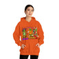 Happy Hallothanksmas Hooded Sweatshirt, Grinch Hoodie, Grinch Day, Merry Grinchmas, Halloween Hoodie, Christmas Hoodie, Thanksgiving Hoodie