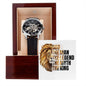 To Dad / The Man / Father's Day Gift for Dad Open Works Watch Self-winding Leather Band Water Resistant Luxury Gift Box