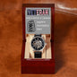 Happy Father's Day | Marine Corps Veteran (DAD * MYTH * LEGEND) Men's Openwork Watch