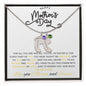 Happy Mother's Day | For All You Are And All You Do | Baby Feet Necklace with Birthstone