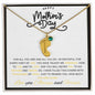 Happy Mother's Day | For All You Are And All You Do | Baby Feet Necklace with Birthstone