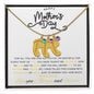 Happy Mother's Day | For All You Are And All You Do | Baby Feet Necklace with Birthstone