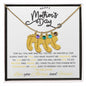 Happy Mother's Day | For All You Are And All You Do | Baby Feet Necklace with Birthstone