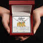 Happy Mother's Day | For All You Are And All You Do | Baby Feet Necklace with Birthstone