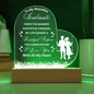 To My Beautiful Soulmate | A Beautiful Purpose | Heart Acrylic Plaque