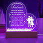 To My Beautiful Soulmate | A Beautiful Purpose | Heart Acrylic Plaque