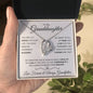 To My Granddaughter | I Am Always In Your Corner | Forever Love Necklace