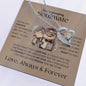 To My Amazing Soulmate | I Found My Missing Piece | Forever Love Necklace | Wife Girlfriend Soulmate Gift, Anniversary Christmas Gift for Her