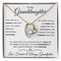 To My Granddaughter | I Am Always In Your Corner | Forever Love Necklace