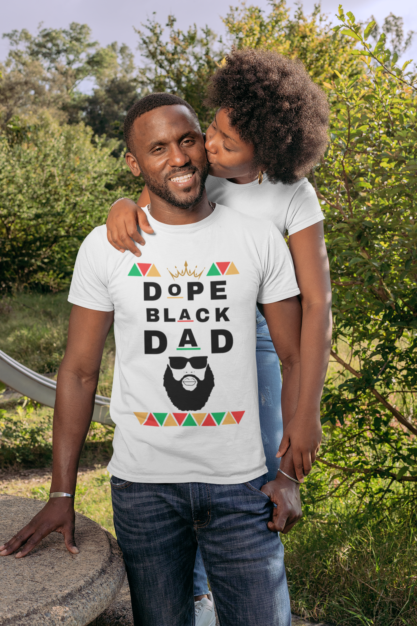 Dope Black Dad T-Shirt