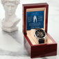 To My Amazing Husband | In Plain And Simple Words | Men's Openwork Watch