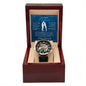 To My Amazing Husband | In Plain And Simple Words | Men's Openwork Watch