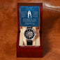 To My Amazing Husband | In Plain And Simple Words | Men's Openwork Watch