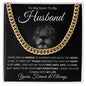 To My Soon To Be Husband | No Words | Cuban Link Chain