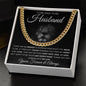 To My Soon To Be Husband | No Words | Cuban Link Chain