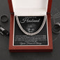 To My Soon To Be Husband | No Words | Cuban Link Chain