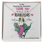 To My Roaring Hot Valentine | Thank You For All The Roargasms | Alluring Beauty Necklace