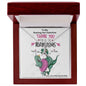 To My Roaring Hot Valentine | Thank You For All The Roargasms | Alluring Beauty Necklace