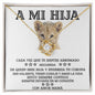 A Mi Hija | Love Knot Necklace