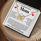 To My Beautiful Bonus Mom | For All The Special Little Things | Interlocking Hearts Necklace