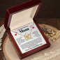 To My Beautiful Bonus Mom | For All The Special Little Things | Interlocking Hearts Necklace