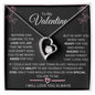 To My Valentine | Nothing Can Compare | Forever Love Necklace