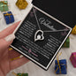 To My Valentine | Nothing Can Compare | Forever Love Necklace