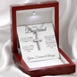 To My Boyfriend | Your Last Everything | Stainless Steel Cross Necklace