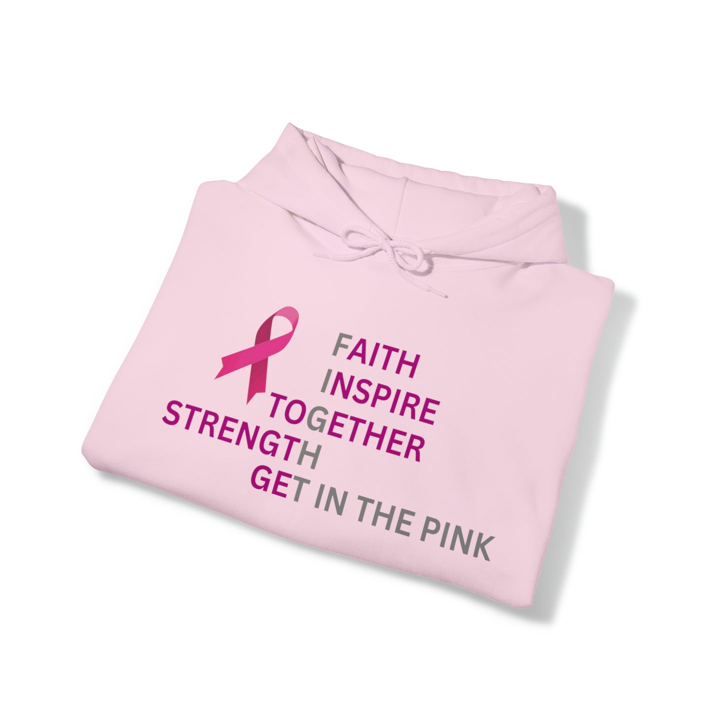 Breast Cancer Awareness Hoodie, Breast Cancer Month Hooded Sweatshirt