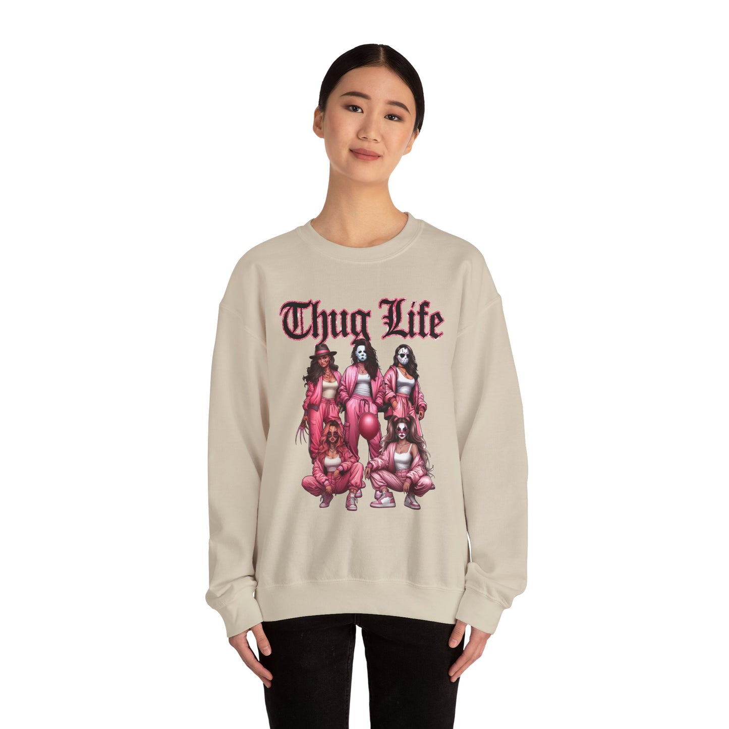 The Girls Of Fall / Horror Movie Girls / Halloween Sweatshirt