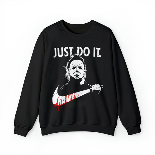 Just Do it Michael Myers Crewneck Sweatshirt