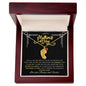Happy Mother's Day ] You Never Fail To Go Beyond And Above | Baby Feet Necklace with Birthstone