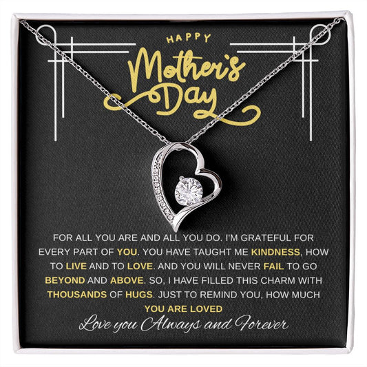 Happy Mother's Day | I'm Grateful For Every Part Of You | Forever Love Necklace