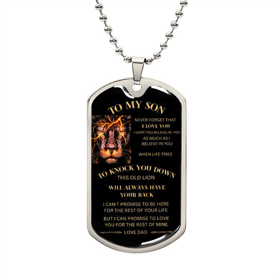 To My Son | Knock You Down | Dog Tag