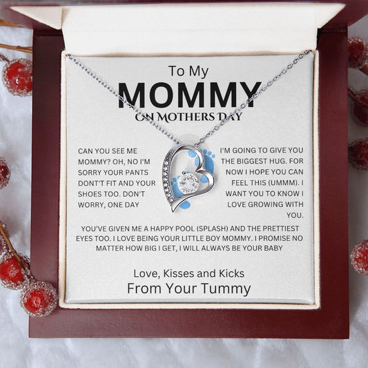 To My Mommy | I love Being Your Little Boy | Forever Love Necklace