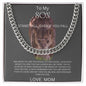 To My Son Stand Tall | Cuban Link Necklace