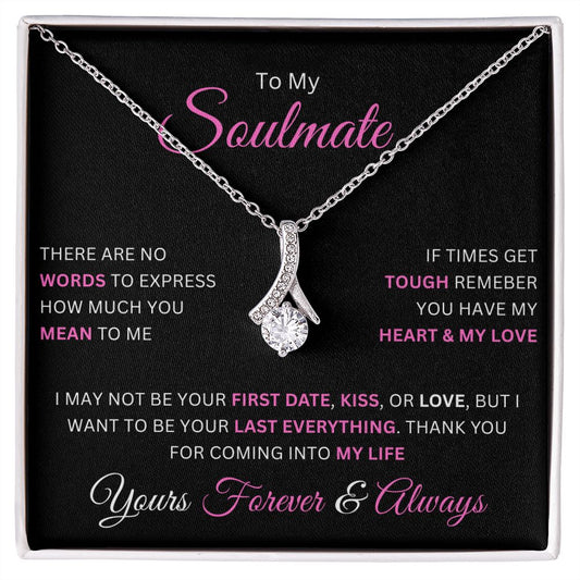 To My Soulmate | No Words | Alluring Beauty Necklace