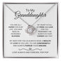 To My Granddaughter | An Incredible Blessing | Love Knot