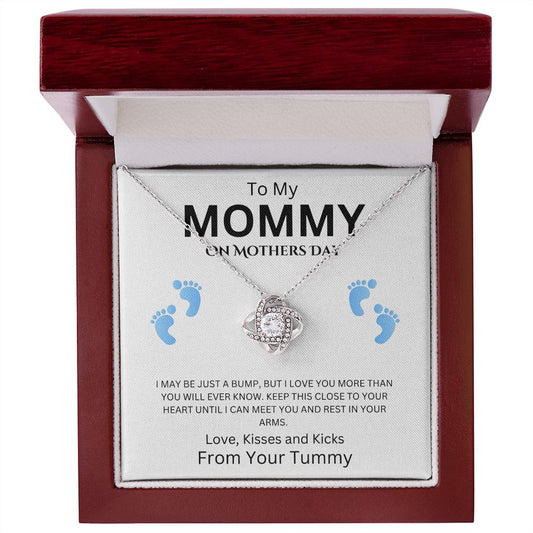 To My Mommy | Until I Can Meet You | Love Knot Necklace