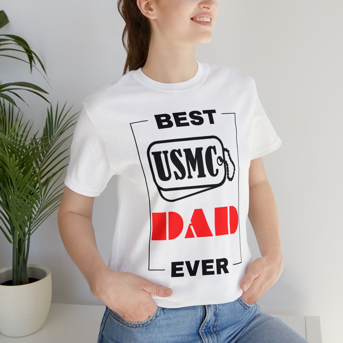 Best USMC Dad Ever T-Shirt